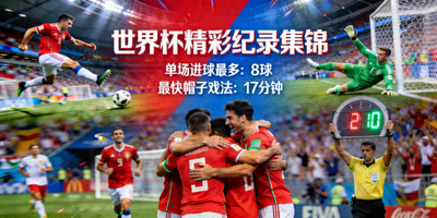 世界杯赛场上球队创造多项纪录的精彩集锦